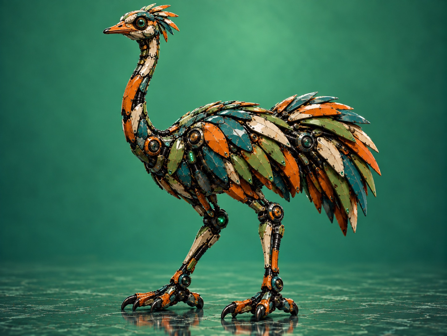 Perslis Motion — the mechanical ostrich, the drive floor