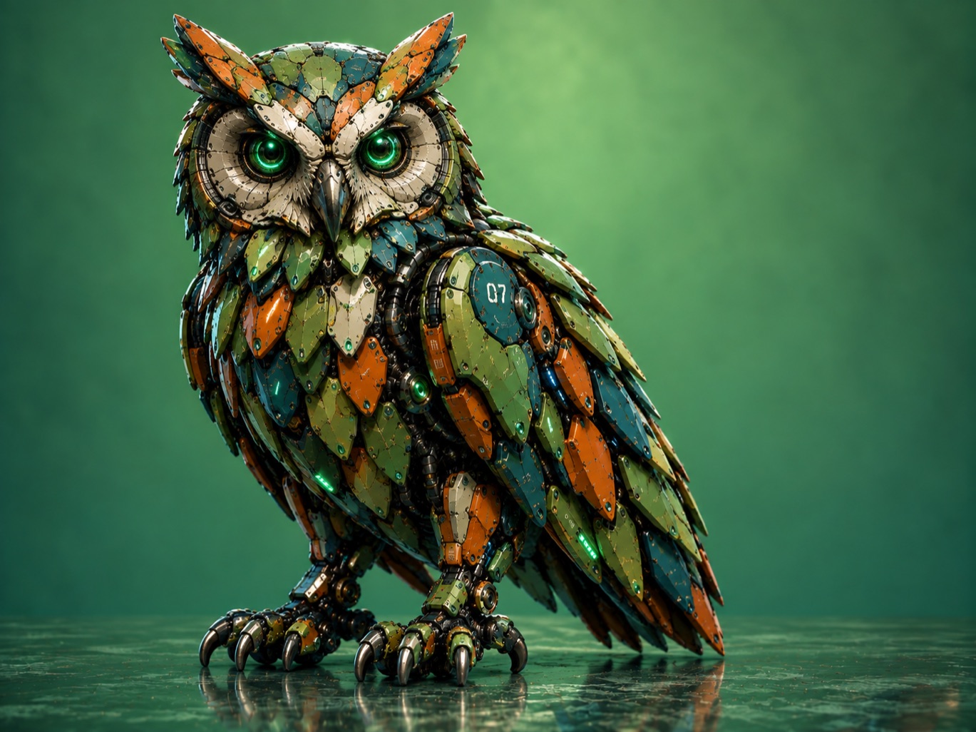 Perslis Motion — the mechanical owl mascot