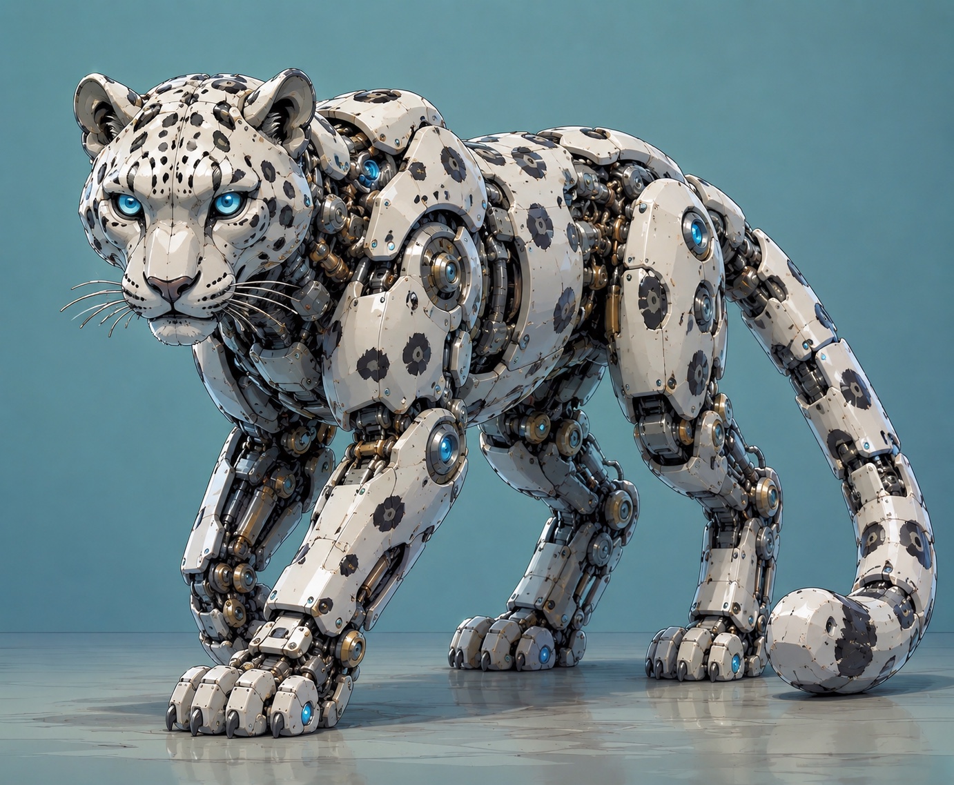 Perslis robotic snow leopard representing the operational toolbox