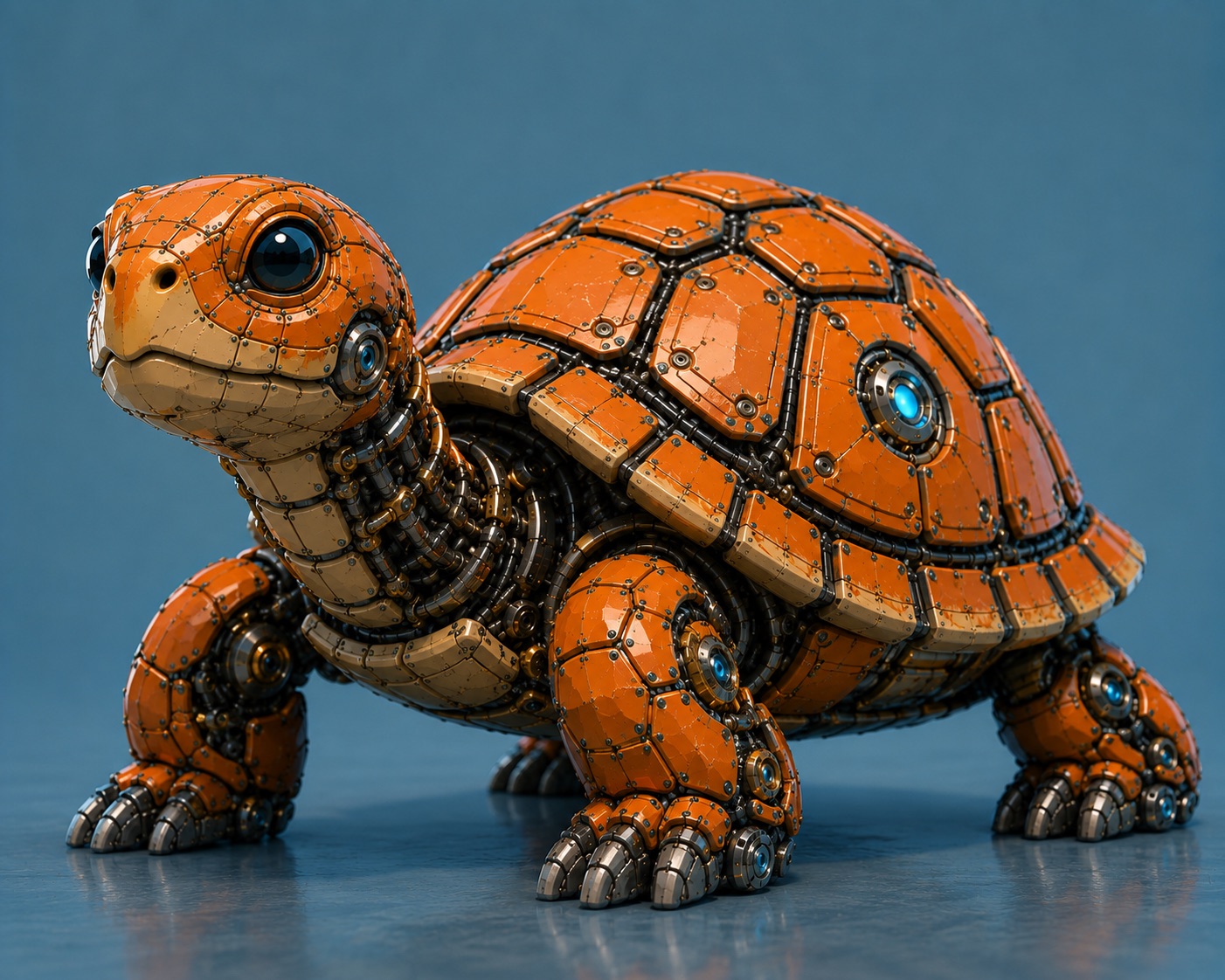 Perslis robot turtle representing durable model orchestration